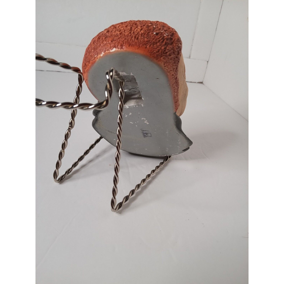 Vintage BOSSONS Congleton England URIAH HEEP 1964 Chalkware Head Wall Hanging - Picture 2 of 11